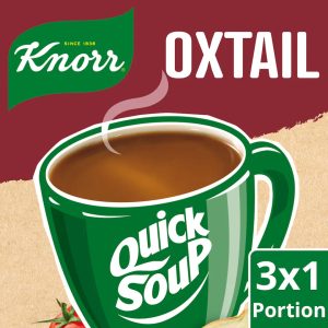 Knorr Quick Soup Oxtail 3 X 64ml
