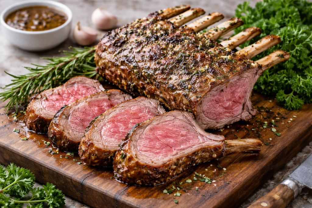 Rack of lamb