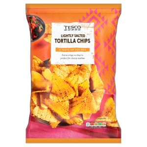 Tesco Lightly Salted Tortilla Chips 175g