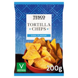 Tesco Tortilla Chips - Cool Flavour 200g