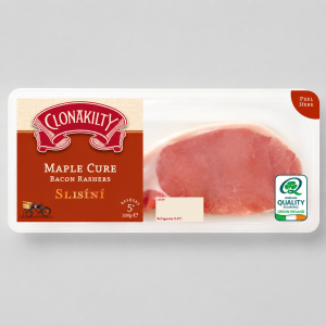 Clonakilty Maple Cure Bacon Rashers - 12 x 200g packs
