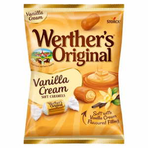Werther's Original Vanilla Cream Soft Caramel 125g